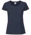 SS720 614240 Fruit of the Loom Ladies Iconic 195 T-Shirt Deep Navy colour image